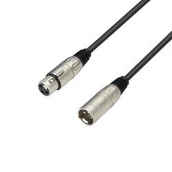 Cabo XLR fêmea x XLR macho  1 m