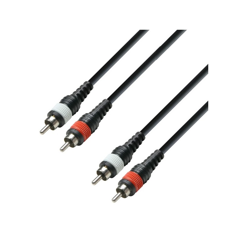 Cabo Duplo  AH 2 RCA x 2 RCA | 1 m