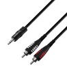 Cabo AH 2 RCA x Minijack | 1 m