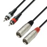 Cabo Duplo  AH 2 XLR Macho x 2 RCA | 6 m