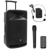 Sistema de PA portátil BoomTone DJ TravelSound15-VHF