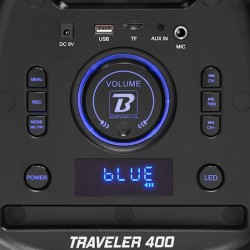 Coluna de som portátil BoomTone DJ Traveler 400