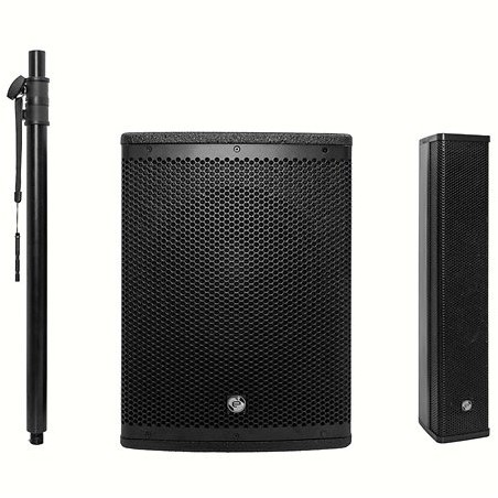 Sistema de som amplificado elokance