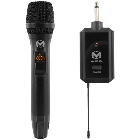 Microfone S/Fio Mac Mah - W-UHF 100 M