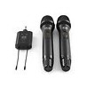 Microfone S/Fio duplo Mac Mah - W-UHF 200 M