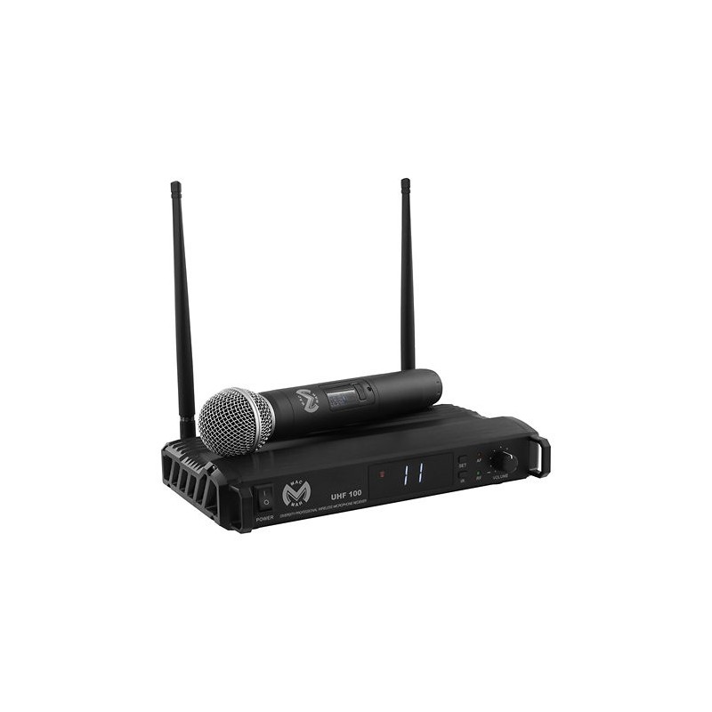 Microfone S/Fio Mac Mah - UHF 100 M