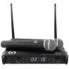 Microfone S/Fio Duplo Mac Mah - UHF 200 M