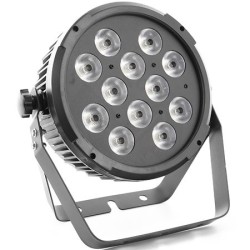 Projetor Led Mac Mah - FlatPAR 12x12W 6 em 1