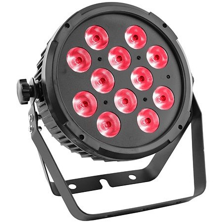 Projetor Led Mac Mah - FlatPAR 12x12W 6 em 1