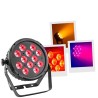 Projetor Led Mac Mah - FlatPAR 12x12W 6 em 1