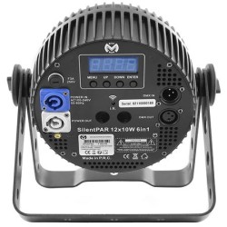 Projetor Led Mac Mah - SilentPAR 12X10W 6 em 1