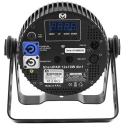 Projetor Led Mac Mah - SilentPAR 12X10W 4 em 1