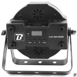 Projetor Led BoomTone DJ - FlatPAR 5x5W 4 em 1