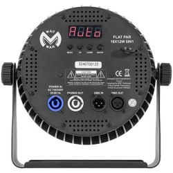 Projetor Led Mac Mah - FlatPAR 18x12W 6 em 1