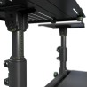 Mesa de DJ com bandejas ajustáveis