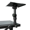 Mesa de DJ com bandejas ajustáveis