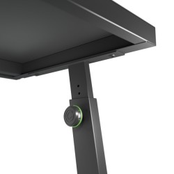 Mesa de DJ com bandejas ajustáveis